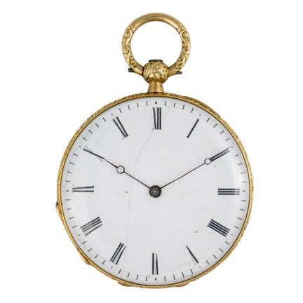 Reloj de bolsillo
Segunda mitad del siglo XIX
Caja