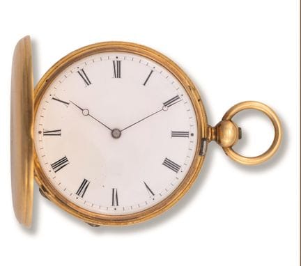 Orologio da tasca
Inizio del XIX secolo
Cassa: oro