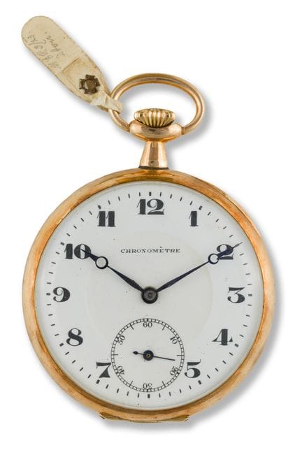 Orologio da tasca

Inizio del XX secolo
Cassa: oro