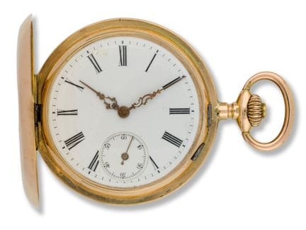 Orologio da tasca
Fine del XIX secolo
Cassa: oro 1
