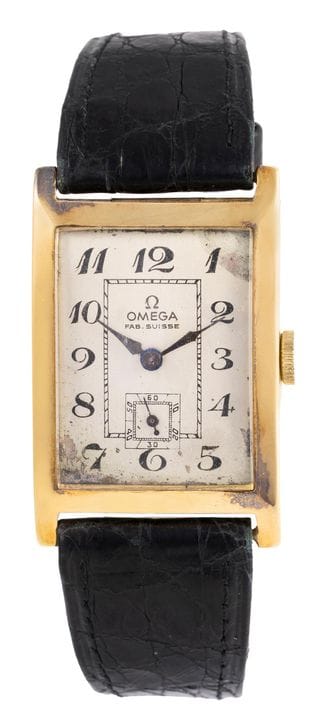Omega

Omega
Orologio da polso
Anni '30
Cassa: oro