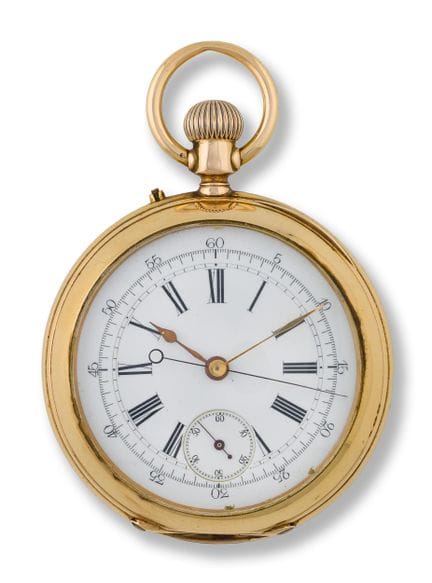 Orologio da tasca con cronografo
Seconda metà del 