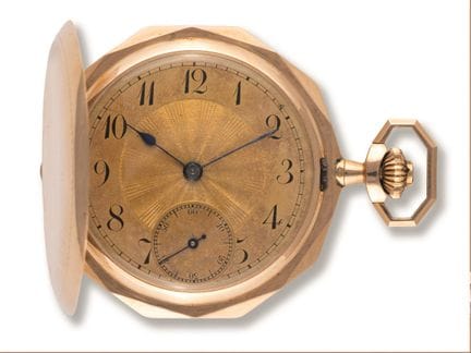 Orologio da tasca
Inizio del XX secolo
Cassa: oro 