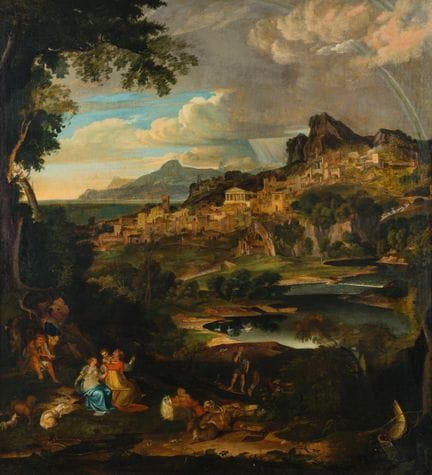 según Josef Anton Koch, Obergibeln 1768 - 1839 Rom