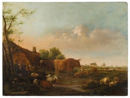 Paulus Potter, Enkhulzen 1625 - 1654 Ámsterdam

Pa
