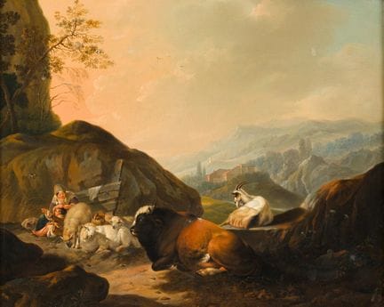 Johann Heinrich Roos, Otterberg 1631 - 1685 Fráncf