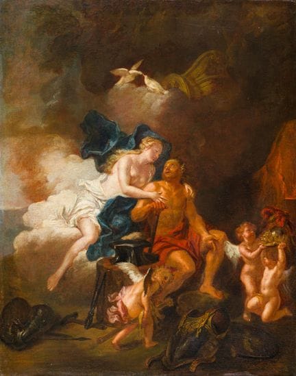 Círculo de François Boucher, París 1703 - 1770 Par