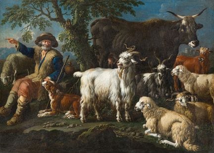 Philipp Peter Roos, conocido como Rosa Da tivoli, 