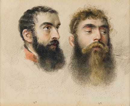 Adolf Theer, Johannisberg/Schlesien 1811 - 1868 Wi