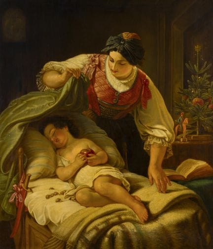 据传为弗里德里希·杜尔克所作，莱比锡 1809 — 1884 慕尼黑

据传为弗里德里希·杜尔克所作