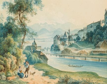 Johann Fischbach, Schloß Grafenegg 1797 - 1871 Mün
