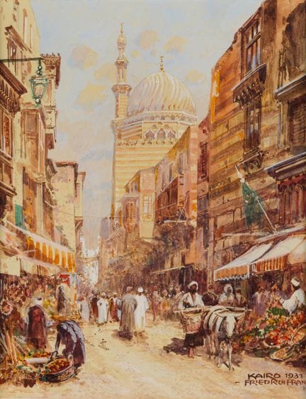 Friedrich Frank, Frankenmarkt 1871 - 1945 Werfen-W