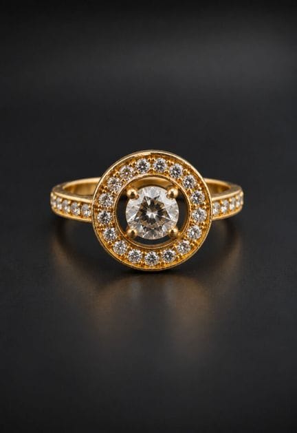 BOUCHERON - Bague "Ava" en or jaune 18k (750 milli