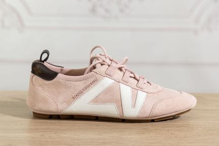 LOUIS VUITTON - Paire de sneakers "Ballerina" en d
