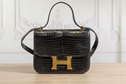 HERMES Paris Made in France - Sac "Constance" à un
