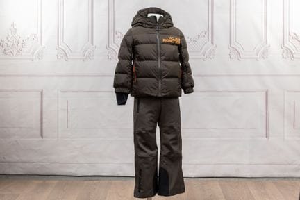 MONCLERC - Doudoune matelassée à capuche kaki (tai