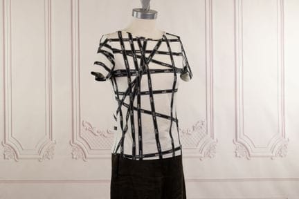 HERMES - Lot composé d'un t-shirt à manches courte