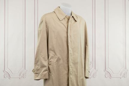 BURBERRY - Imperméable homme en gabardine de coton