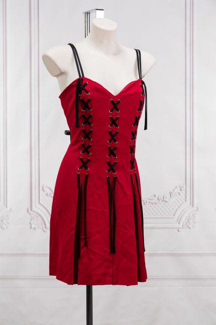 CHEAP and CHIC by MOSCHINO - Robe courte en crêpe 