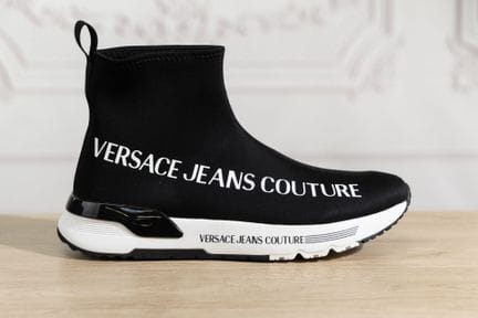 VERSACE JEANS COUTURE - Paire de sneakers montante