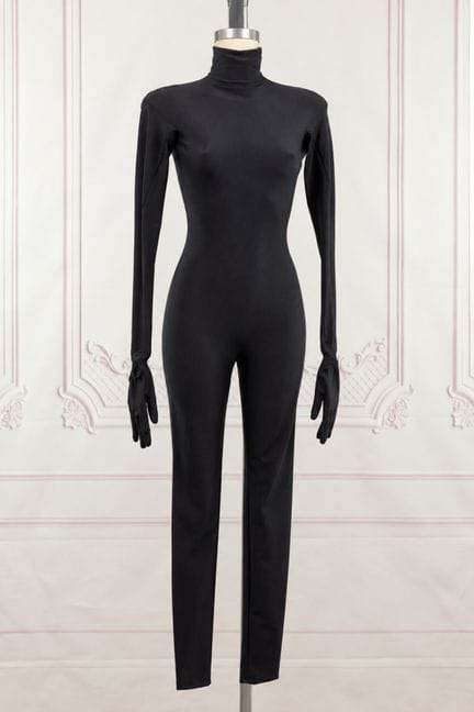 BALENCIAGA - Tuta con pantaloni in poliammide ed e