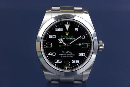 ROLEX - ROLEX Air-King watch (reference 116900). A