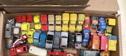 MAJORETTE, NOREV, MATCHBOX, 1/60 scale, and variou