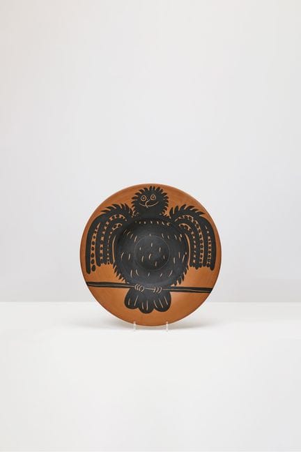 Pablo Picasso (1881-1973)
Hibou noir perché (A.R. 