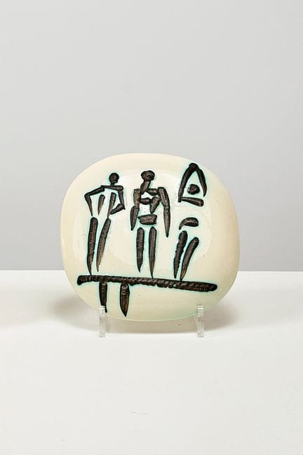 Pablo Picasso (1881-1973)
Trois Personnages sur Tr
