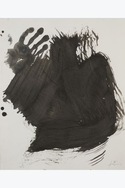 xx Antoni Tàpies (1923–2012)
Taca, 2007
Tinte auf 