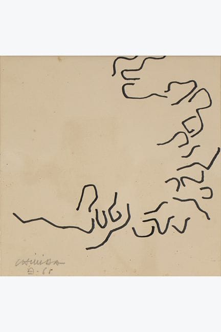 Eduardo Chillida (1924–2002)
Ohne Titel, 1961
Filz