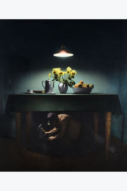 Teun Hocks (1947-2022)
Dag en Nacht, 1986
Oil on s