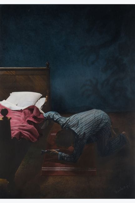 Teun Hocks (1947-2022)
Gewoontegetrouw, 1986
Oil o