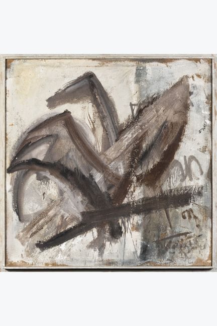 f Bram Bogart (1921–2012)
De Vogel, 1953
Oil on ca