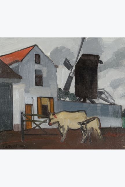 Jean Brusselmans (1884–1953)
The Mill, 1925
Oil on