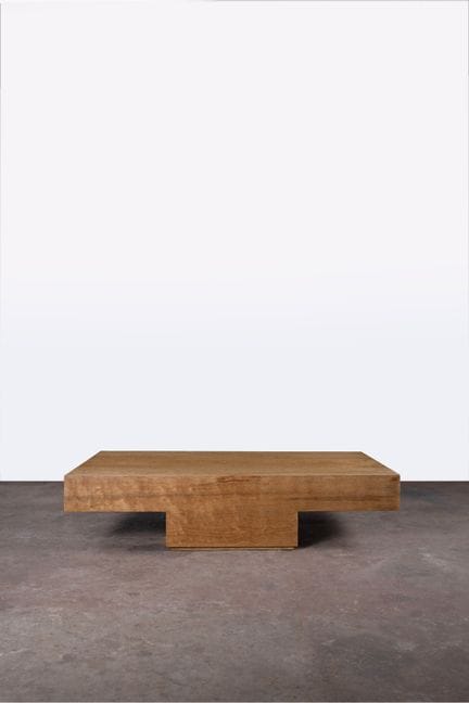 Jérôme Abel Seguin (né en 1950)
Table basse
Merbau