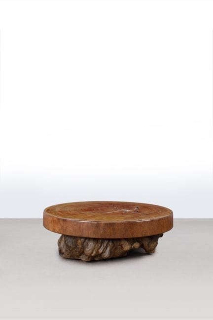 Jérôme Abel Seguin (né en 1950)
Table basse
Teck, 