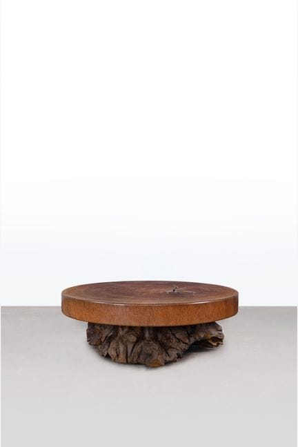 Jérôme Abel Seguin (né en 1950)
Table basse
Teck, 