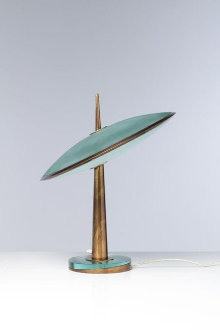 马克斯·英格兰（Max Ingrand，1908-1969）
台灯——1538号款式，俗称“Disc