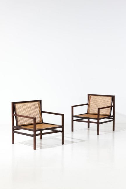 Joaquim Tenreiro (1906-1992)
Paire de fauteuils
Im