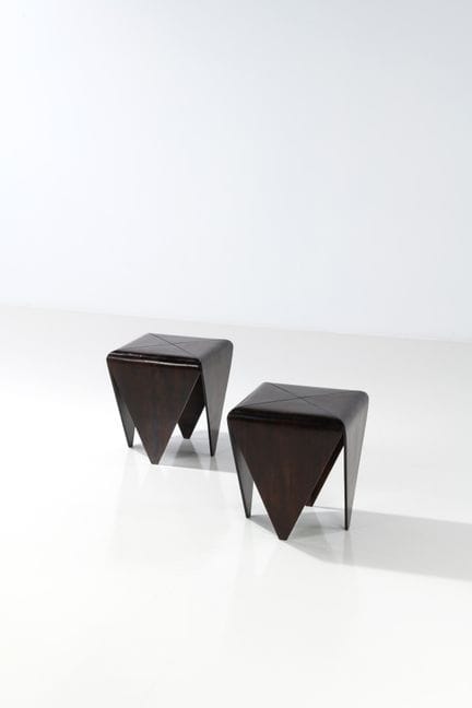 x Jorge Zalszupin (1922-2020)
Paire de tables d'ap
