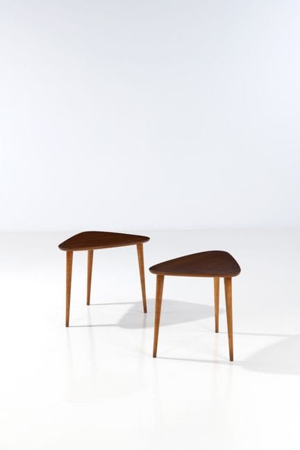 x Joaquim Tenreiro (1906-1992)
Paire de tables d'a