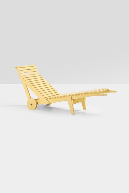 xx Alvar Aalto (1898-1976)
Chaise longue
Bouleau l