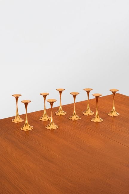 xx Tapio Wirkkala (1915-1985)
Ensemble de 9 bougeo