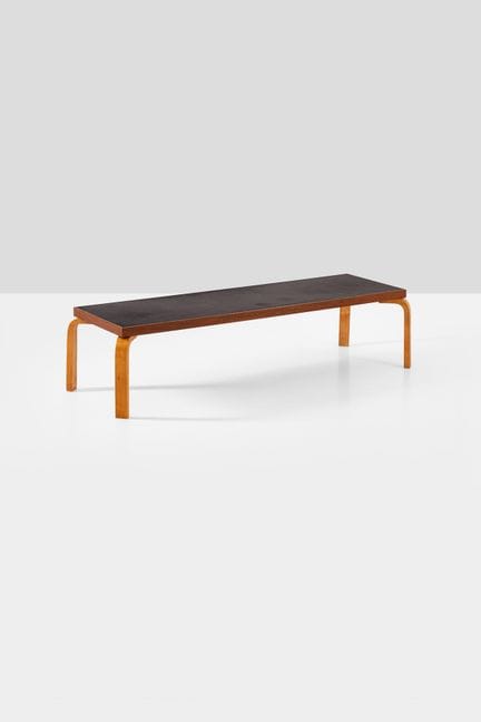 xx Alvar Aalto (1898-1976)
Tavolino
Teak e melamin