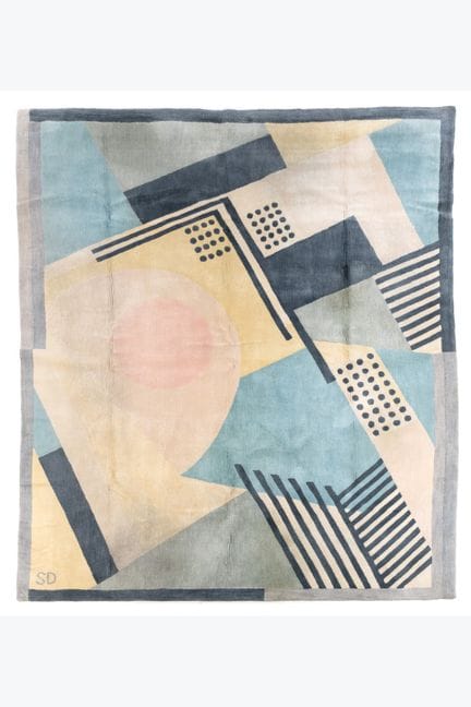 Sonia Delaunay (1885-1979)
Carpet - 'Rainbow busin