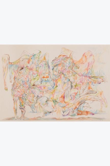 Bernard Schultze (1915-2005)
Odisea, 1971
Lápices 