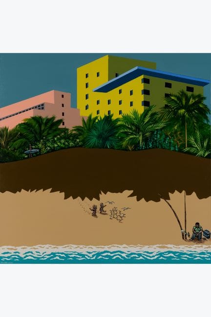 Hervé Di Rosa (geb. 1959)
Twins beach, 2005
Acryl 