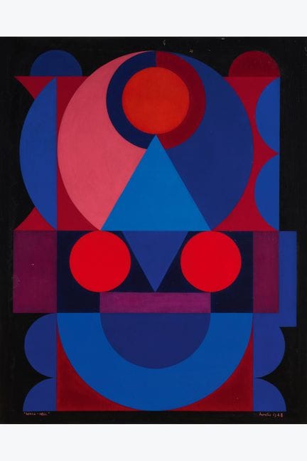 Auguste Herbin (1882–1960)
Terre-Eau Nr. 1, 1948
Ö