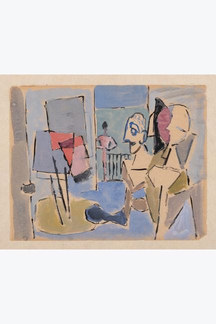 Geer Van Velde (1898–1977)
Der Balkon, um 1944–194